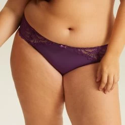 Culotte Violette PAMPELUNE HARMONY 8 Culotte Violette PAMPELUNE HARMONY -Belle Lingerie Soldes BL02553 082 WEB 1