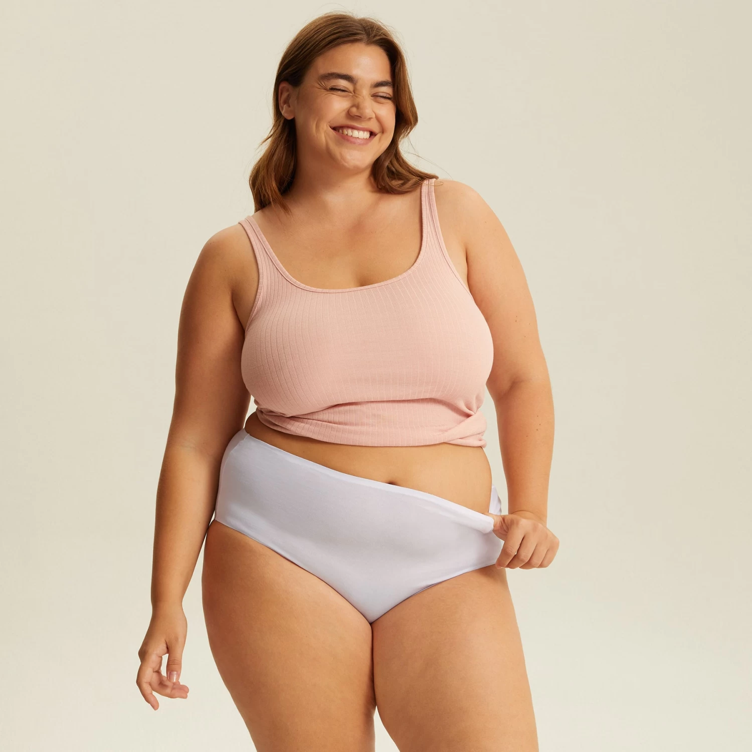 Culotte Très Haute One Size Star White JUST ONE COTON 6 Culotte Très Haute One Size Star White JUST ONE COTON – Image 4