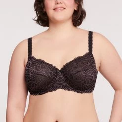 Soutien-gorge Emboîtant Avec Armatures Black Pampelune -Belle Lingerie Soldes BL14453 032 WEB 11
