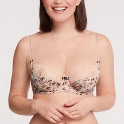 Soutien-gorge Emboîtant Avec Armatures Beige Imprime Marbella -Belle Lingerie Soldes BL14494 9K4 WEB 11