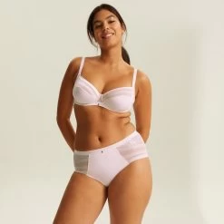 Soutien-gorge Emboîtant Avec Armatures Beige Rosé JUST LIFT -Belle Lingerie Soldes BL14498 048 WEB 3