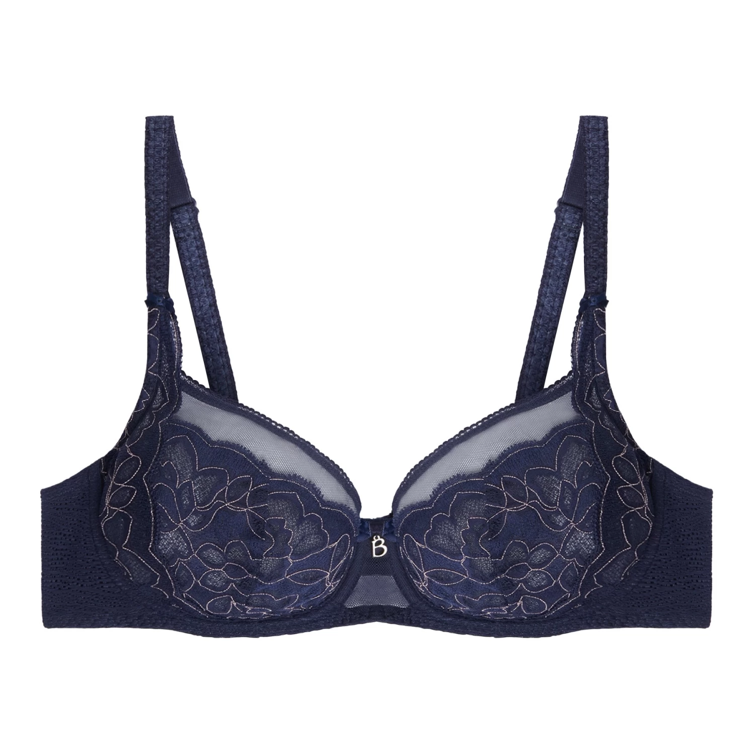 Soutien-gorge Emboîtant Avec Armatures Marine CAPRI 3 Soutien-gorge Emboîtant Avec Armatures Marine CAPRI