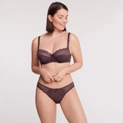 Soutien-gorge Emboîtant Avec Armatures Moka Luccia Harmony -Belle Lingerie Soldes BL14509 10D WEB 3