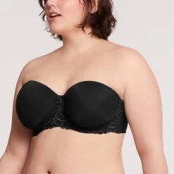 Soutien-gorge Bandeau Avec Armatures Black Pampelune 8 Soutien-gorge Bandeau Avec Armatures Black Pampelune -Belle Lingerie Soldes BL25453 032 WEB 11