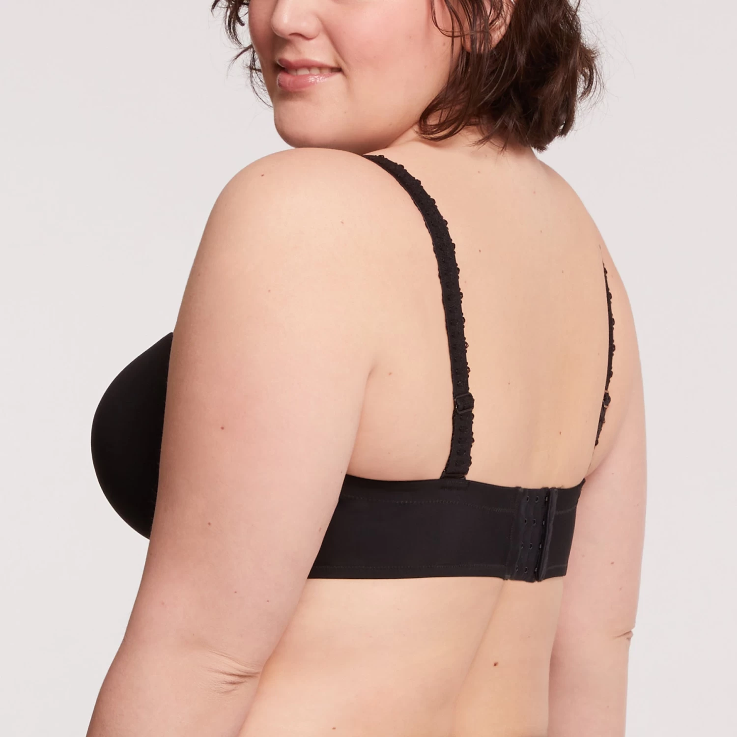 Soutien-gorge Bandeau Avec Armatures Black Pampelune 4 Soutien-gorge Bandeau Avec Armatures Black Pampelune – Image 2