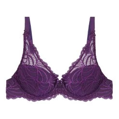 Soutien-gorge Coques Avec Armatures Violet PAMPELUNE HARMONY
