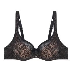 Soutien-gorge Emboîtant Avec Armatures Noir Just Me