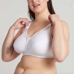 Soutien-gorge Sans Armatures Blanc Posture Control -Belle Lingerie Soldes BL531 014 WEB 11