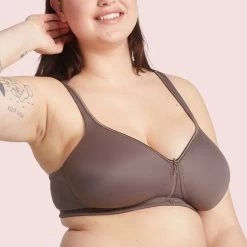 Soutien-gorge Sans Armatures Taupe Moulded Convertible 9 Soutien-gorge Sans Armatures Taupe Moulded Convertible -Belle Lingerie Soldes BL72335 107 WEB 1