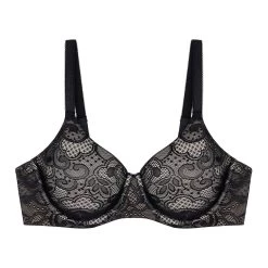 Soutien-gorge Emboîtant Avec Armatures Noir Amalfi